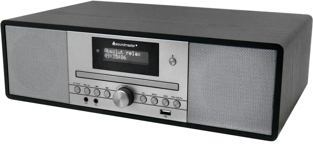 Soundmaster DAB980SW Muziekcenter - DAB+/FM/CD/Bluetooth - Zwart