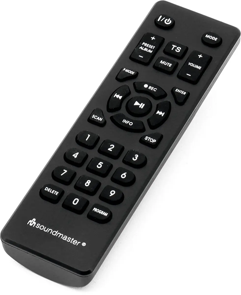 Soundmaster MCD1950SW Muziekcenter - DAB+ CD Platenspeler USB Bluetooth - Antracietgrijs
