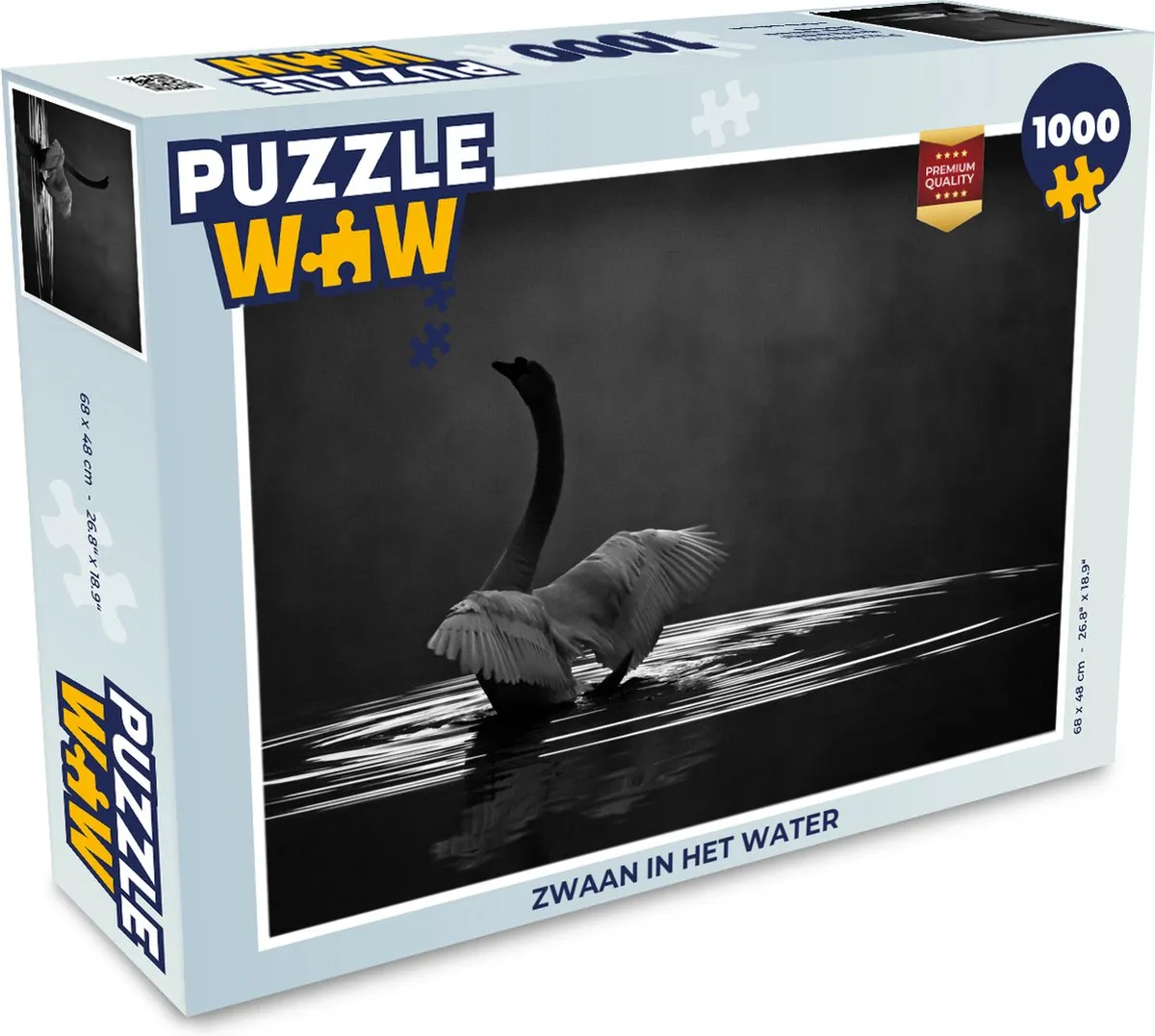 PuzzleWow Legpuzzel 1000 Stuks - Multicolor
