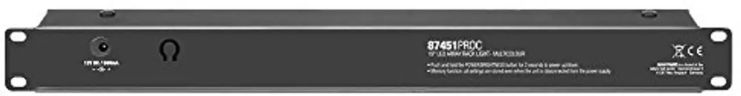 Adam Hall 87451PROC Rack Light 1HE - Multicolor - afbeelding 4 van 6