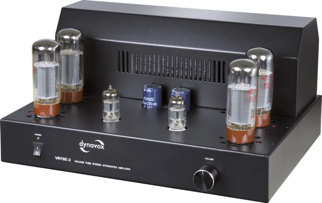 Dynavox VR-70E stereo buizenversterker zwart