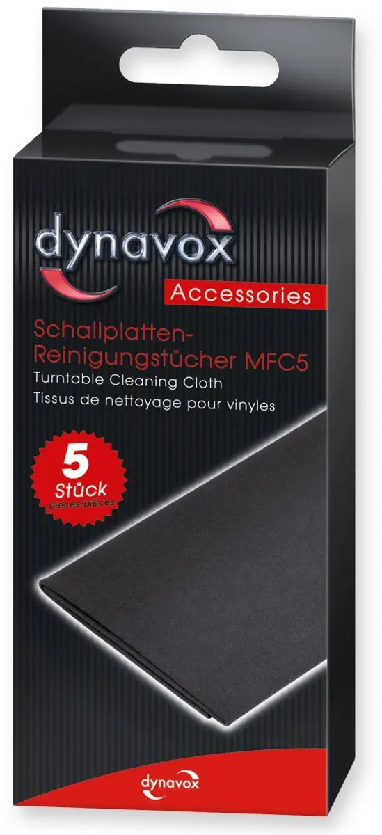 Dynavox Onderhoudsdoekje 207519 - 5 Stuks - afbeelding 3 van 6