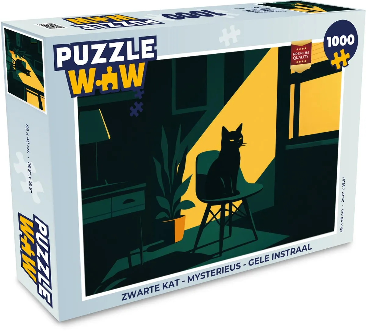 PuzzleWow Legpuzzel 1000 Stuks