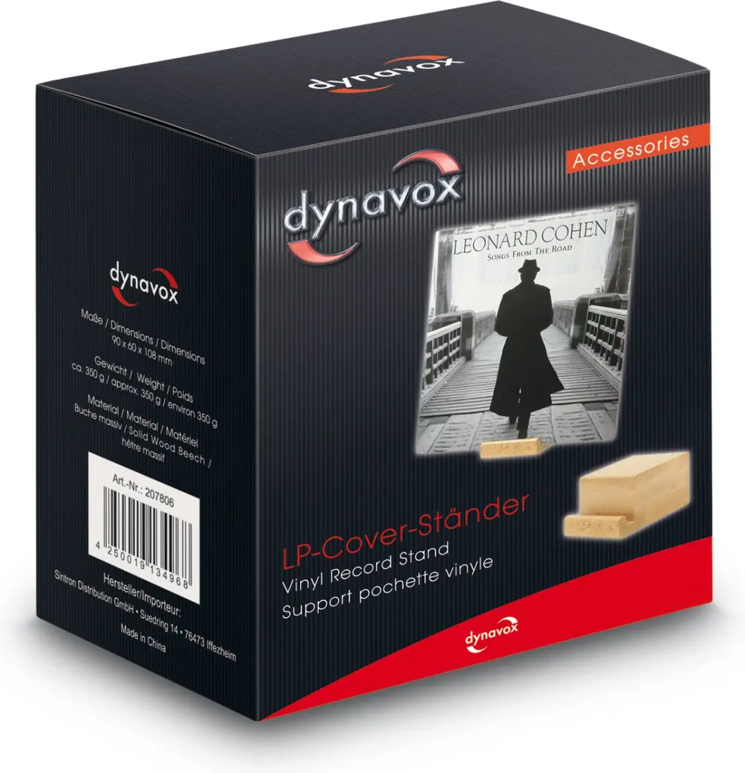 Dynavox LP Standaard Massief Beuken - afbeelding 5 van 5