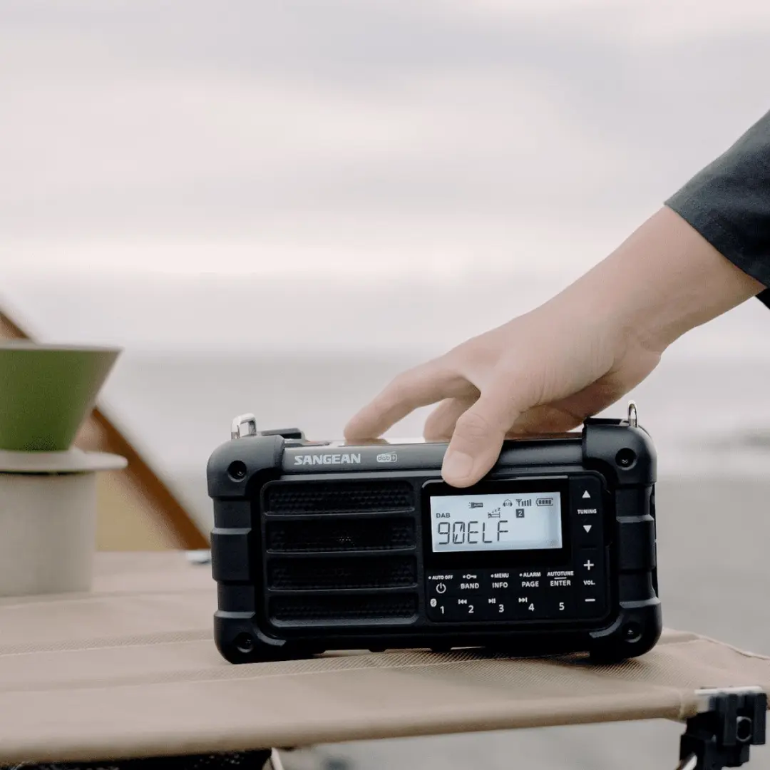 Sangean MMR-99 DAB+ Noodradio - Zwart - afbeelding 2 van 6
