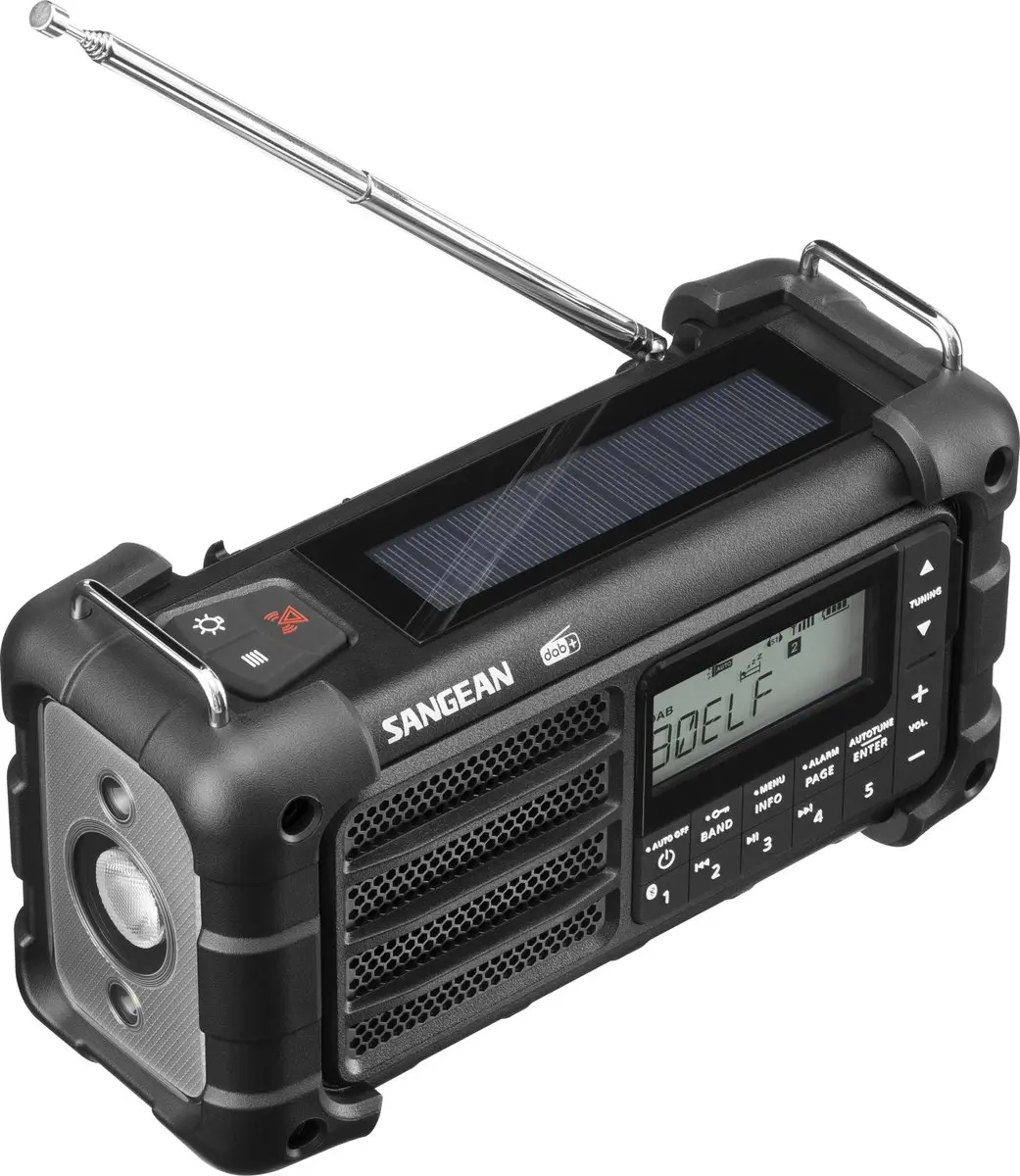 Sangean MMR-99 DAB+ Noodradio - Zwart - afbeelding 5 van 6
