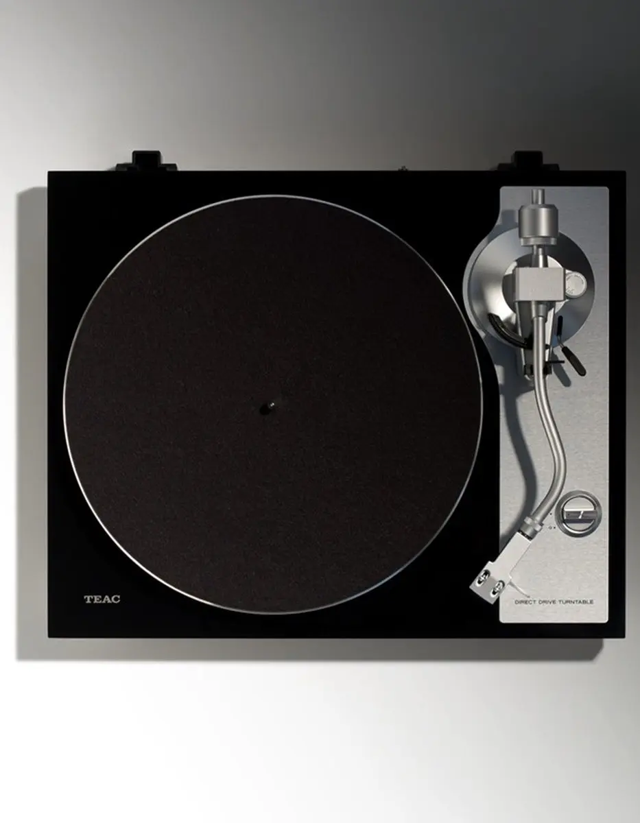 TEAC TN-4D-SE/B Platenspeler - Direct Drive - Zwart