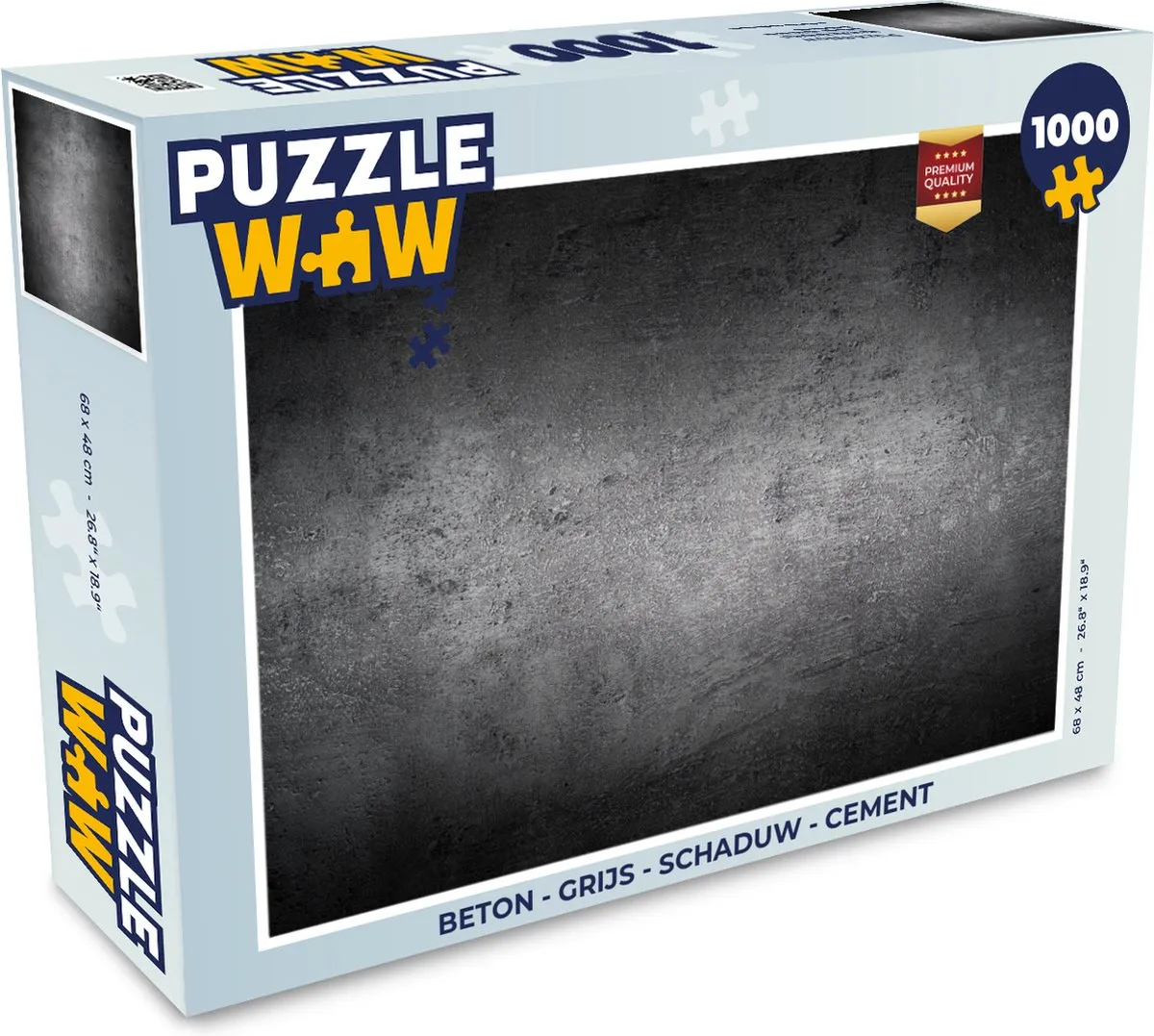 PuzzleWow Beton Legpuzzel 1000 Stuks