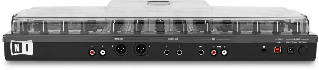 Decksaver Traktor Kontrol S5 Stofkap - Transparant - afbeelding 3 van 3