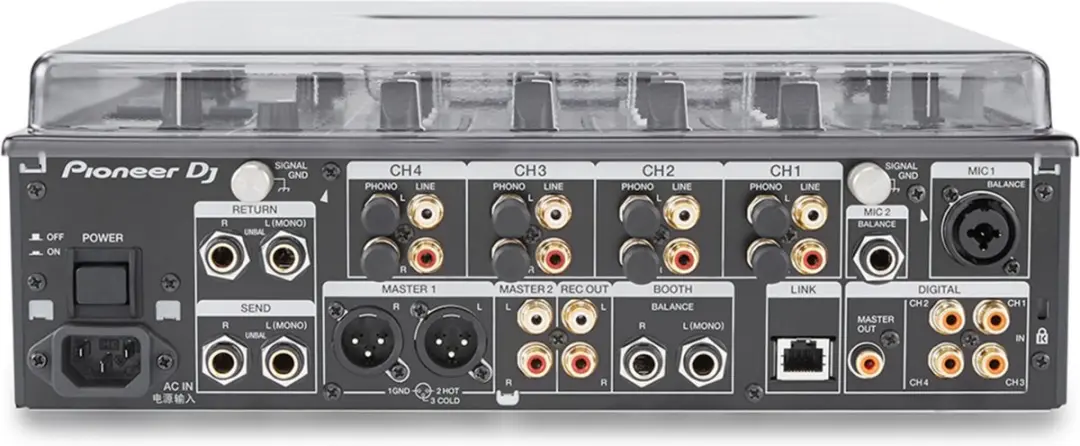 Decksaver Pioneer DJM-900NXS2 Cover - Transparant - afbeelding 6 van 6