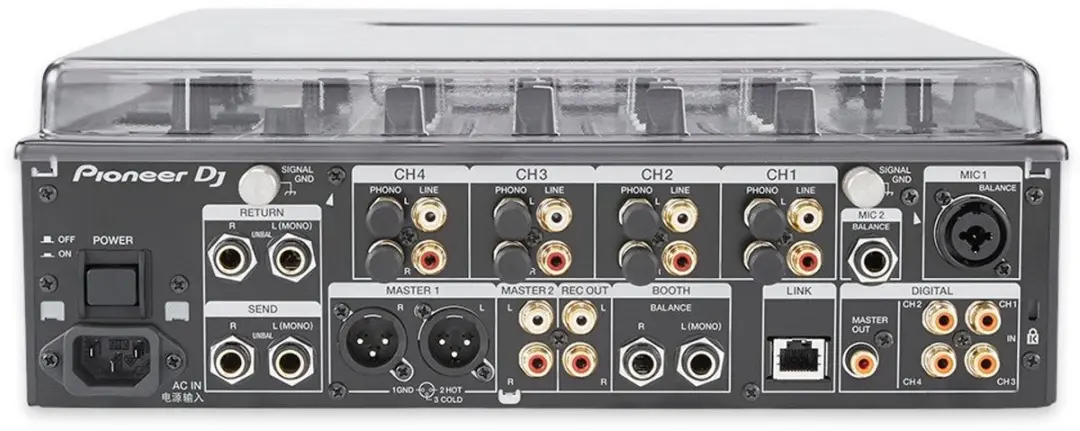 Decksaver Pioneer DJM-900NXS2 Cover - Transparant - afbeelding 2 van 6