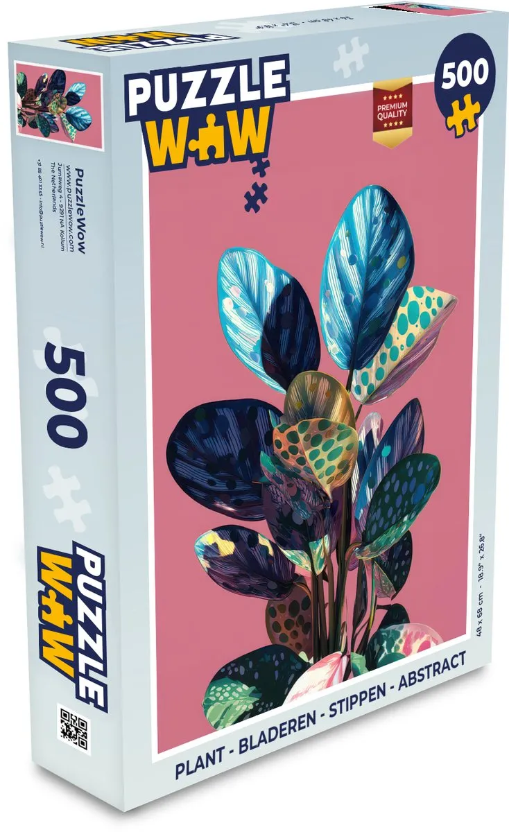 PuzzleWow Legpuzzel 500 Stuks