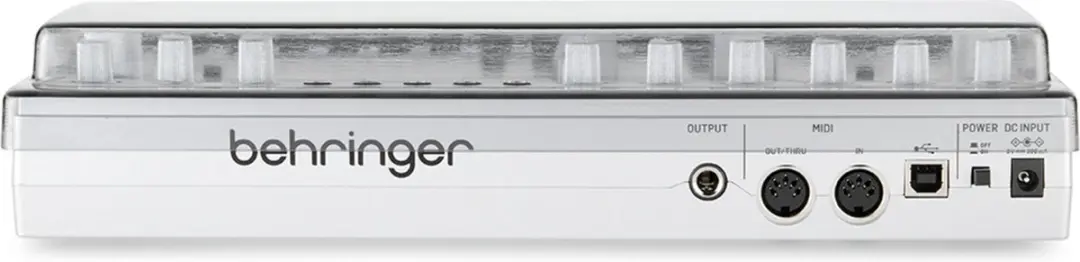 Decksaver Behringer TD-3/RD-6 Cover - Transparent - afbeelding 4 van 5
