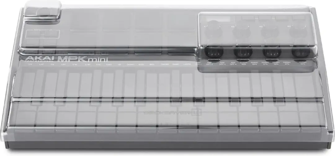 Decksaver Akai MPK Mini MK3 Cover - Transparent - afbeelding 3 van 5