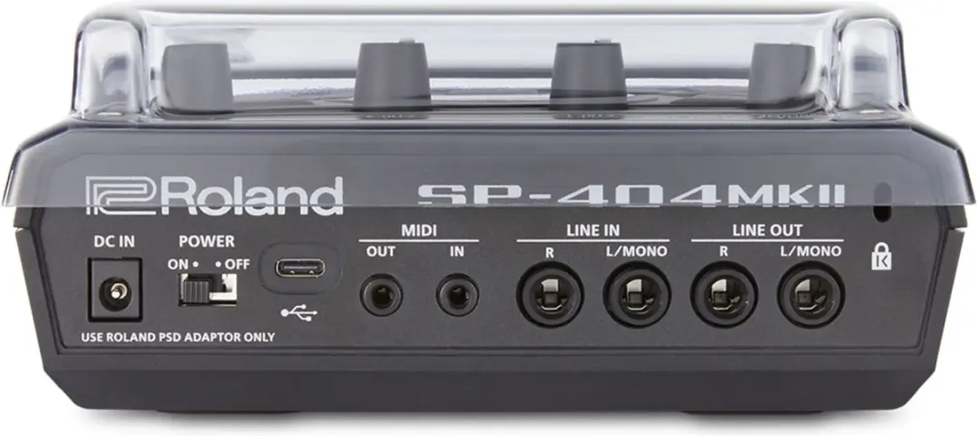 Decksaver Roland SP-404 MkII Cover - Transparant - afbeelding 5 van 5