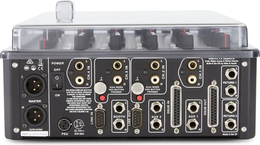 Decksaver PlayDifferently Model 1.4 Cover - Transparant - afbeelding 4 van 5