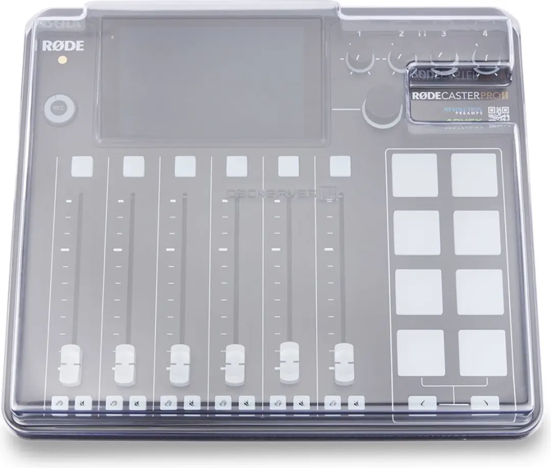 Decksaver LE Rode Rodecaster Pro 2 Cover - Transparant - afbeelding 4 van 5