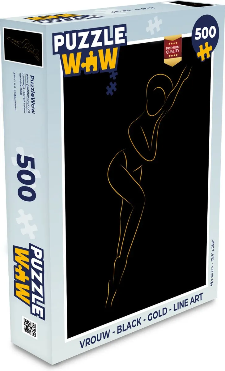 PuzzleWow Legpuzzel 500 Stuks