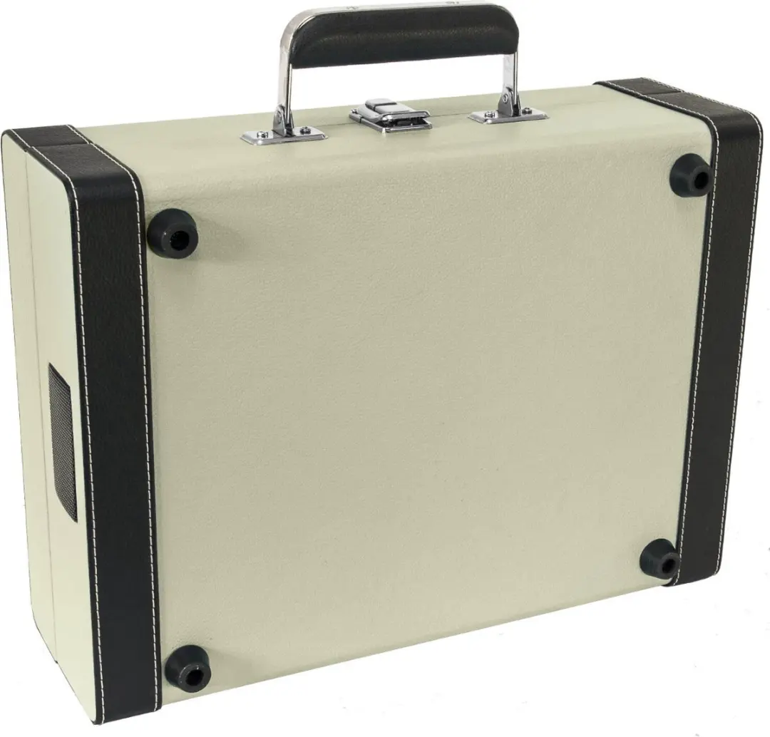 Madison Mad Retrocase Vintage Draaitafelkoffer - Bluetooth - Zwart - afbeelding 2 van 6