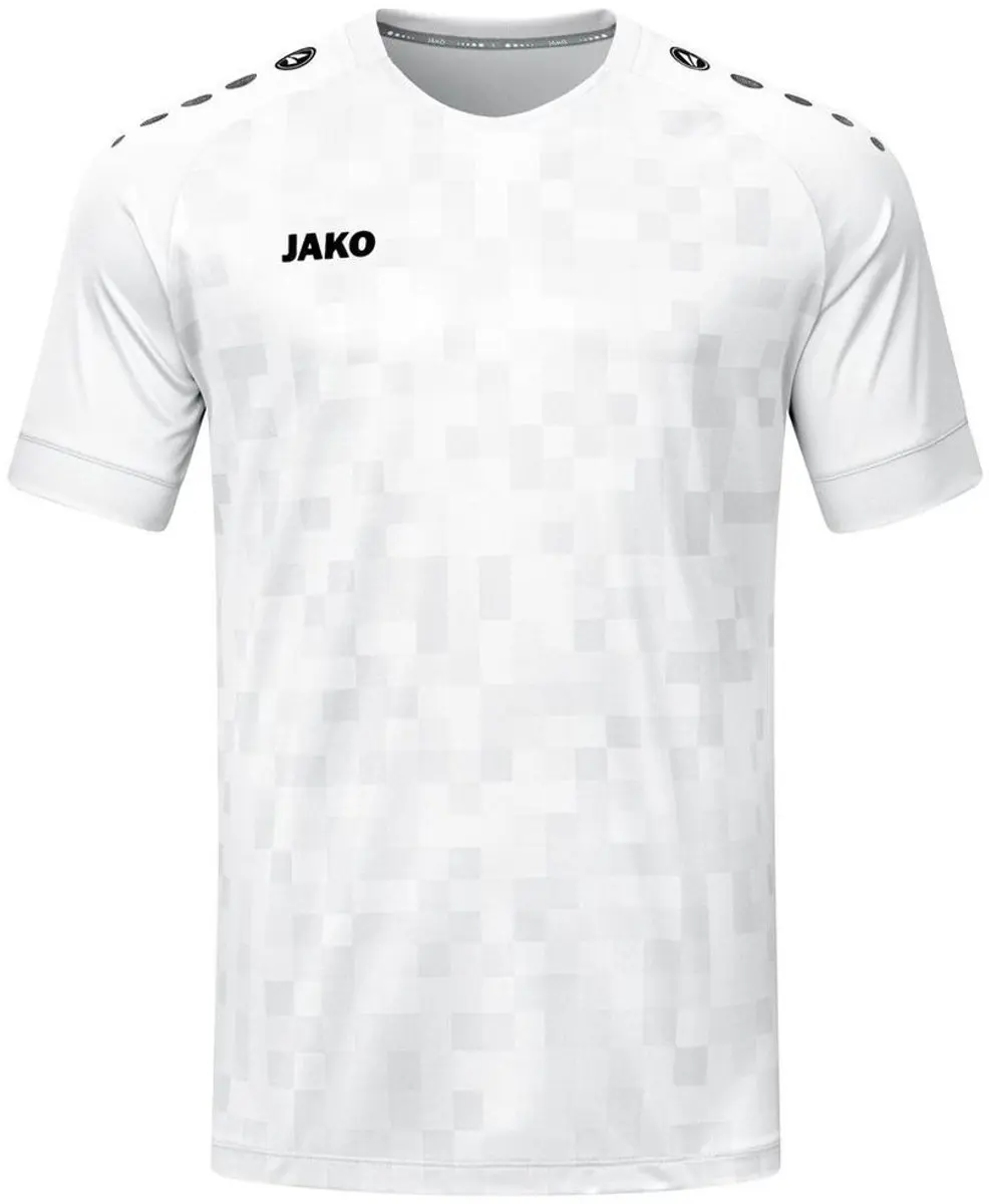 JAKO Pixel Shirt Korte Mouw Kinderen 152 - Wit - afbeelding 6 van 6