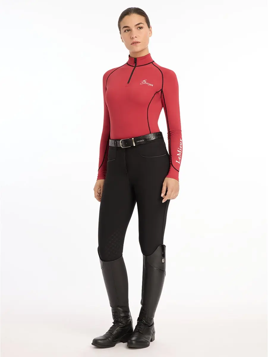 Lemieux Climate Layer Trainingsshirt Rood - XXS - afbeelding 3 van 6