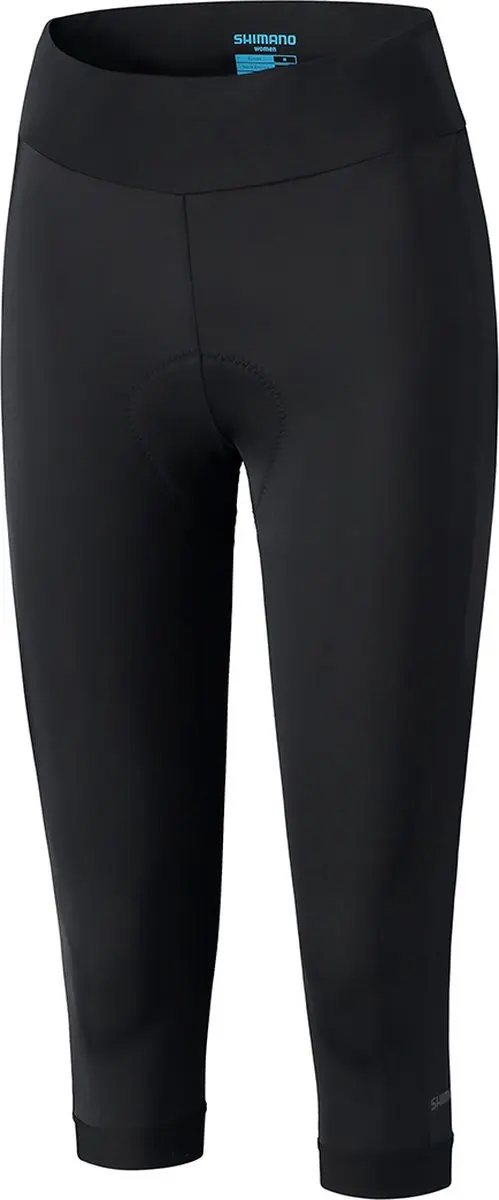 Shimano Mizuki Fietsbroek Driekwart Zwart Dames