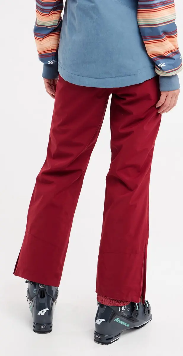 Protest Skibroek Cinnamon Dames S - Red Winebordeaux - afbeelding 5 van 6