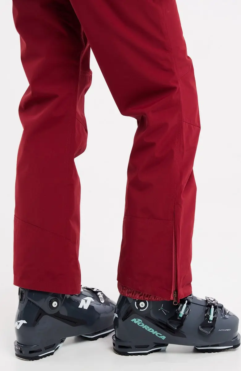 Protest Skibroek Cinnamon Dames S - Red Winebordeaux - afbeelding 3 van 6