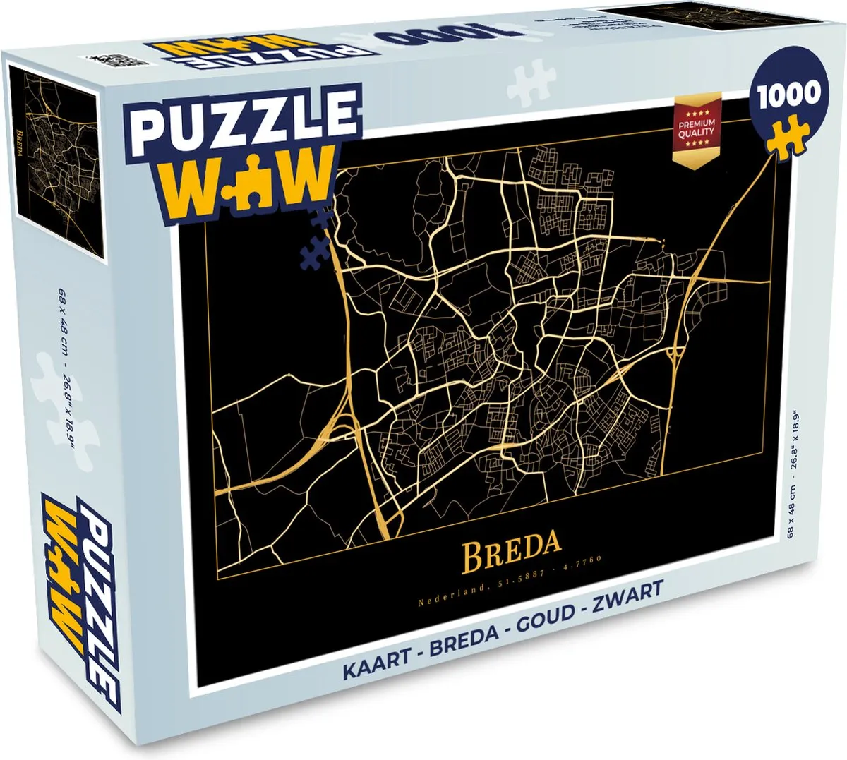 PuzzleWow Legpuzzel 1000 Stuks