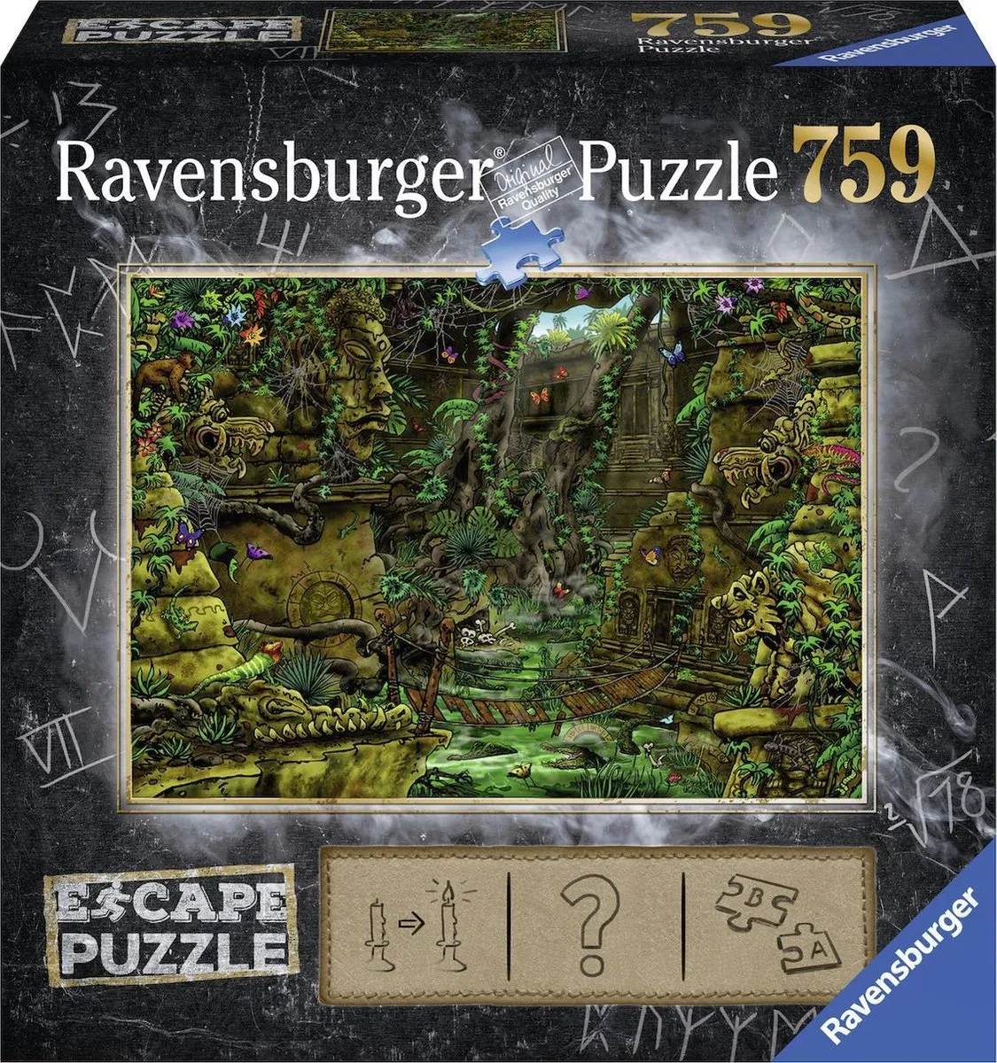 Ravensburger Escape Puzzle Temple Ankor Wat 759 Stuks