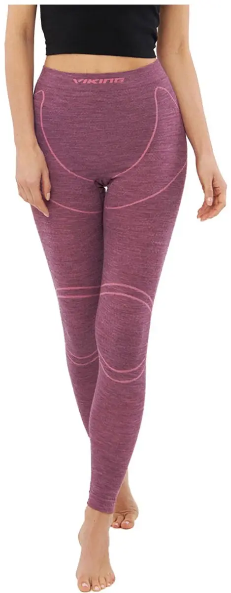 Viking Lana Pro Merino Basislaagbroek Paars XL Vrouw