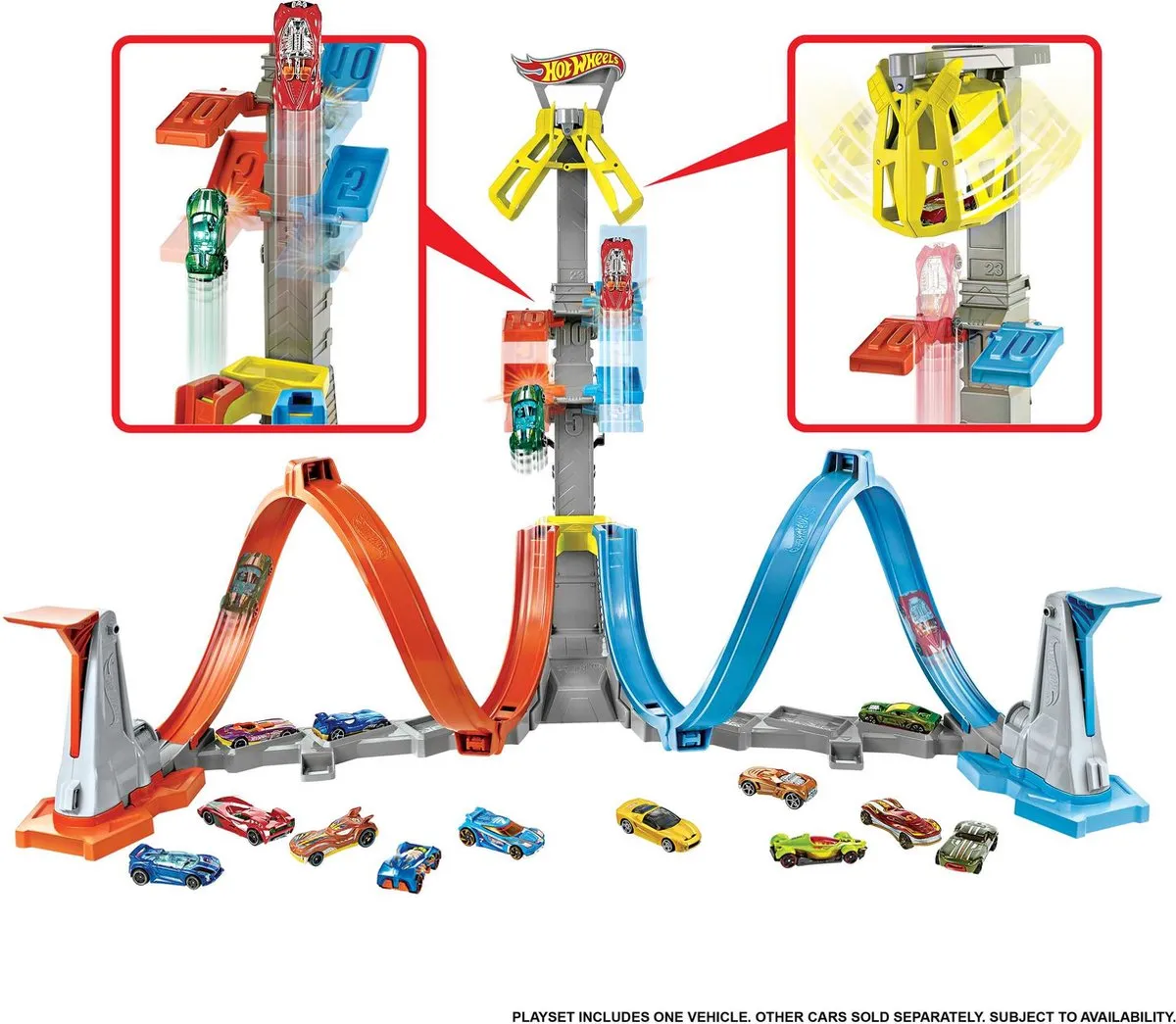 Hot Wheels Action Loop & Lanceer Speelset GRW39