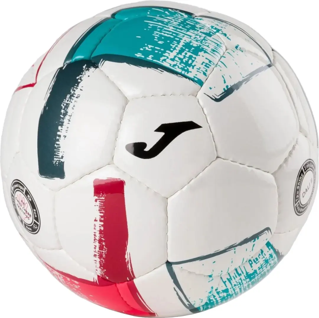 Joma Dali II Ball 400649-497, Unisex, Wit, Bal naar voetbal, maat: 5