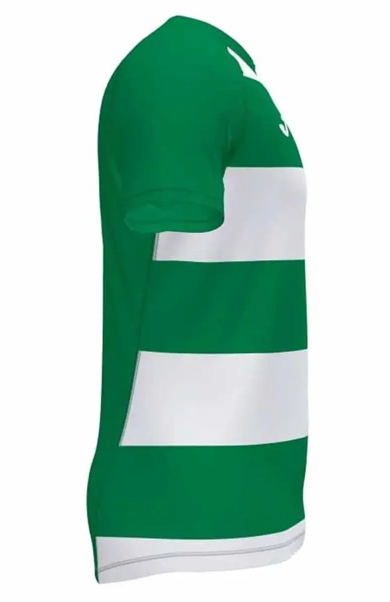 Joma Prorugby Ii T-shirt Met Korte Mouwen Groen,Wit 4-6 Years Kinderen