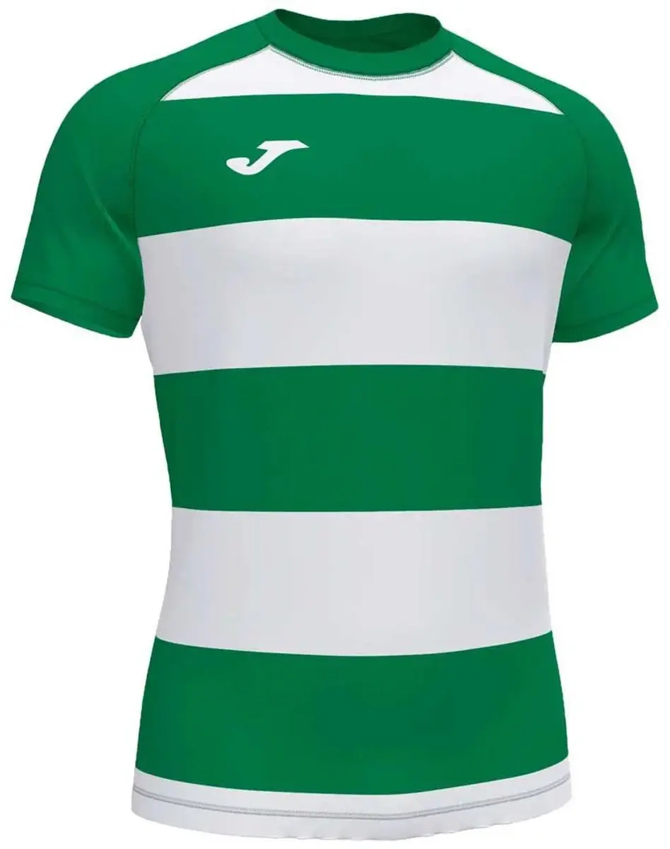 Joma Prorugby Ii T-shirt Met Korte Mouwen Groen,Wit 4-6 Years Kinderen