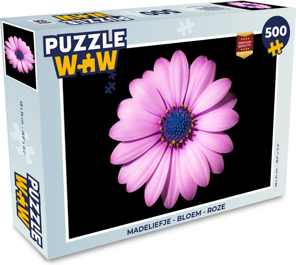 PuzzleWow Madeliefje Legpuzzel 500 Stuks