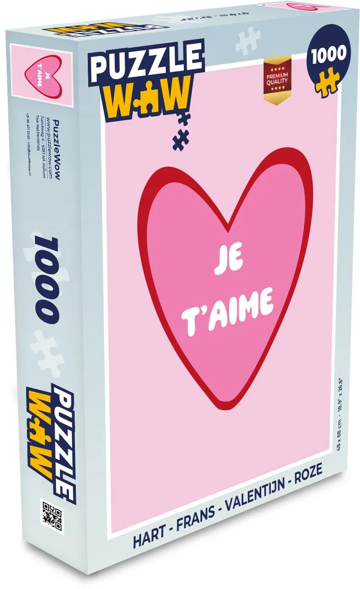 PuzzleWow Legpuzzel Hart