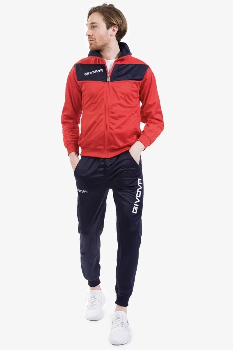 Givova Visa Trainingspak Rood,Blauw XL Man