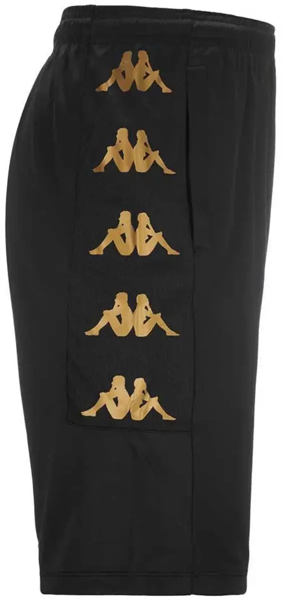 Kappa Gabbio Korte Broek Zwart 2XL Man