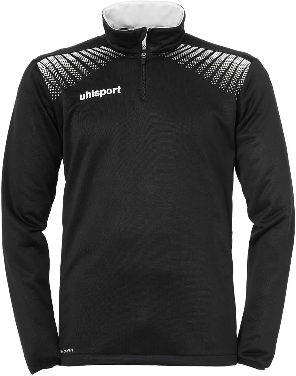 Uhlsport Goal 1/4 Zip Top Zwart-Wit Maat 152