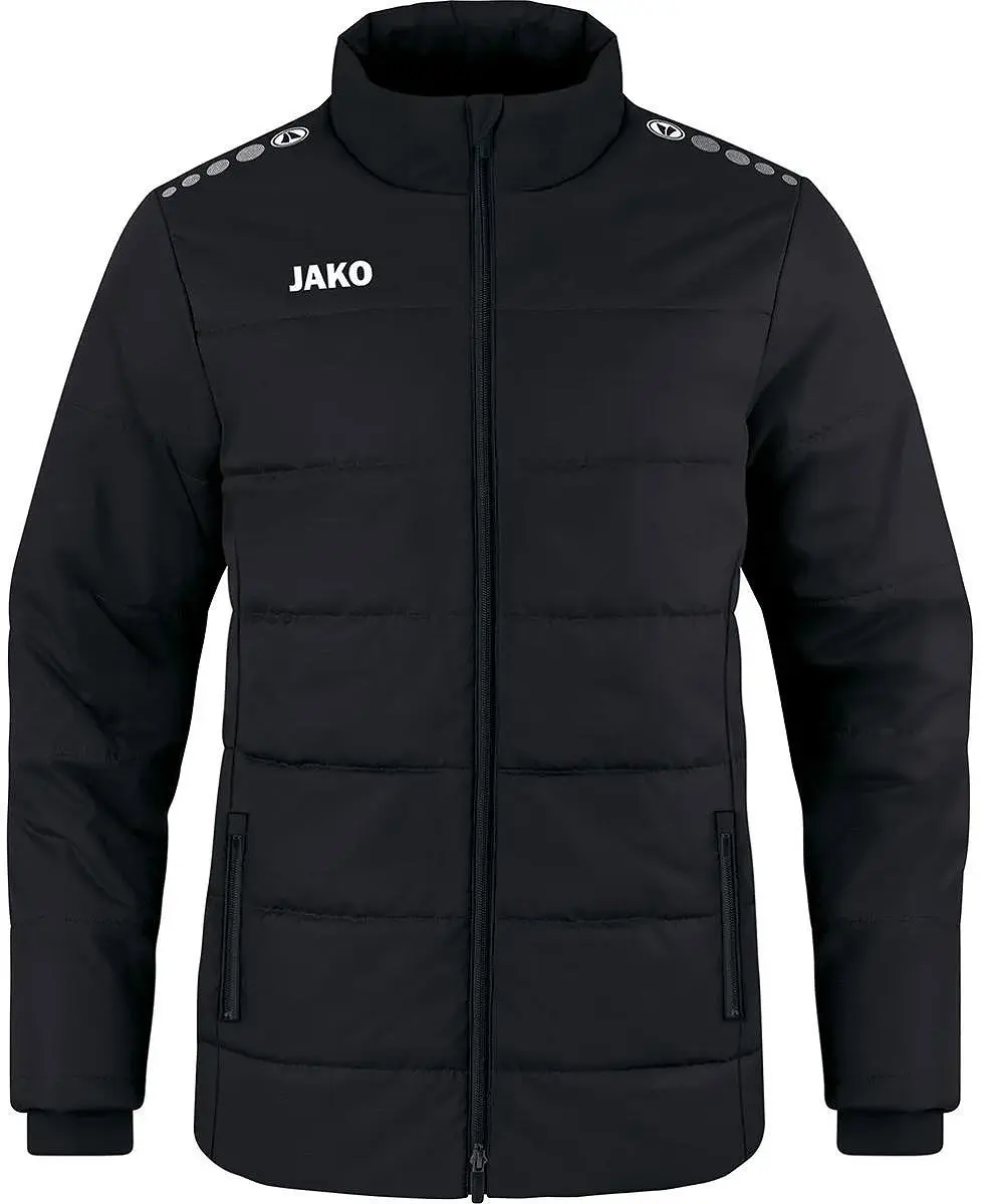 Jako Team Coachvest Kinderen 128 - Zwart