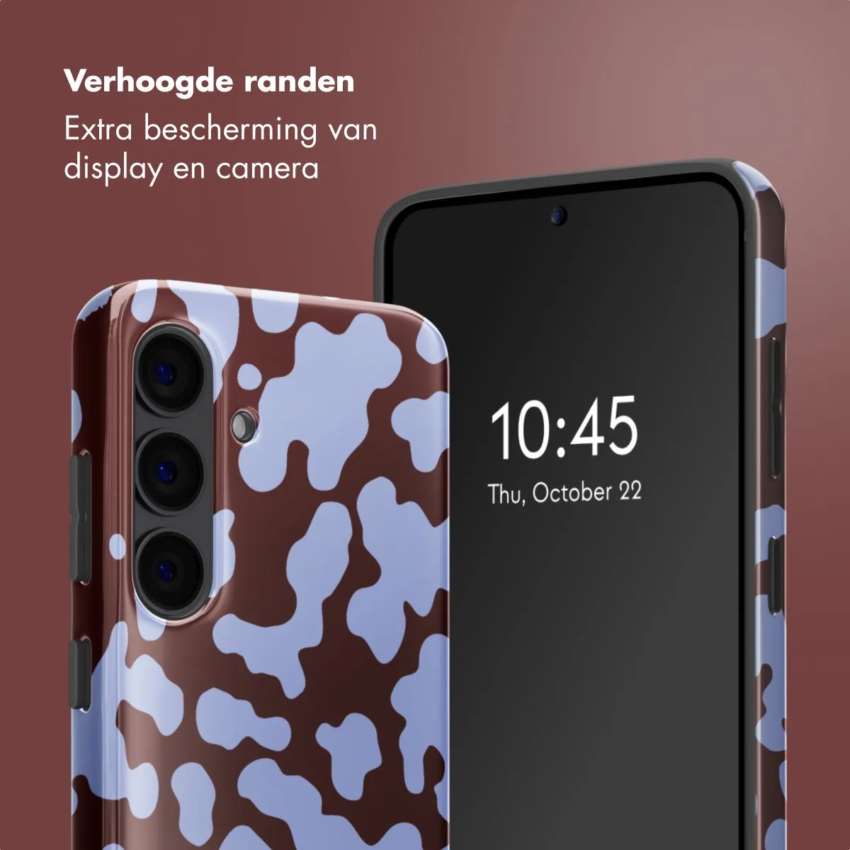 Selencia Hoesje Samsung Galaxy S24 Moo'd Lavender Glow