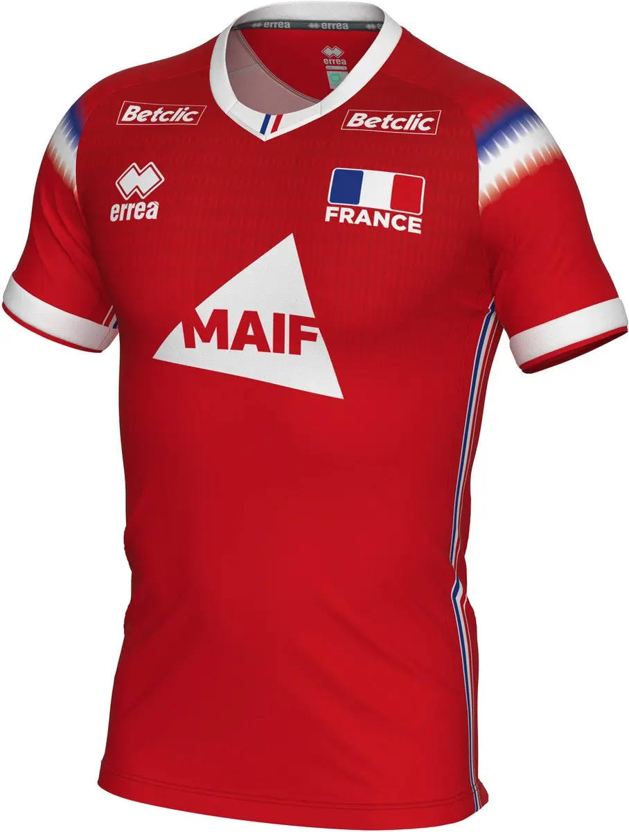 Errea Frankrijk 2025/26 Shirt - XL - Rood - afbeelding 3 van 3