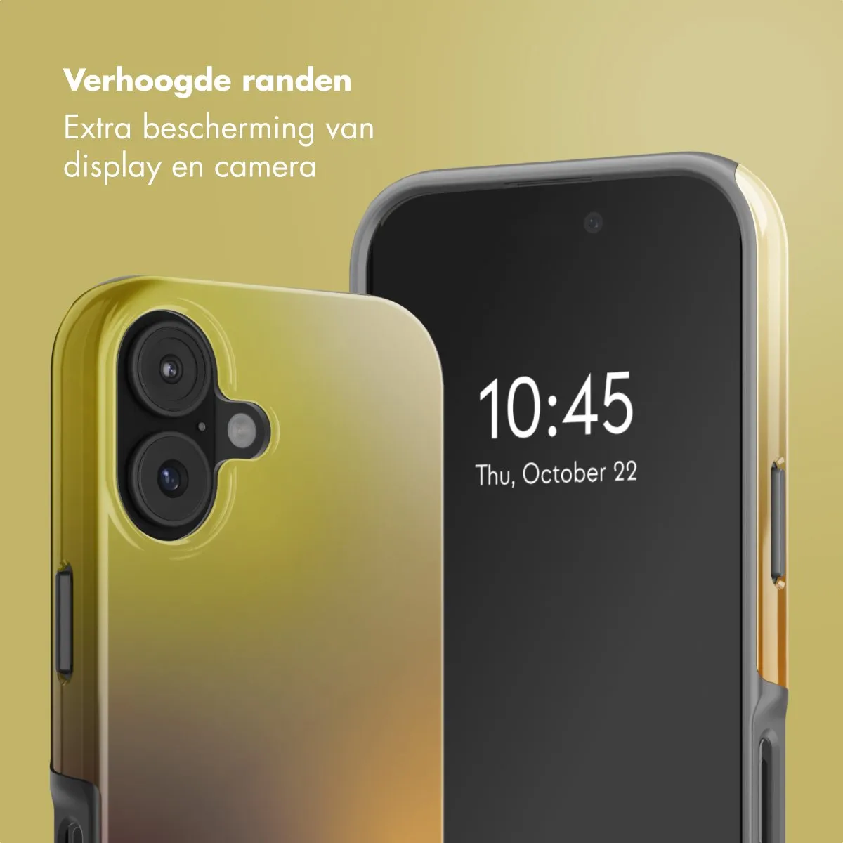 Selencia iPhone 17 MagSafe Hoesje - Gradient Olive Dust - afbeelding 6 van 6