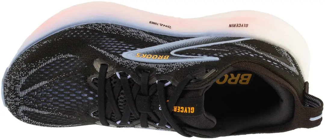 Brooks Glycerin 22, Vrouwen, Zwart, Hardloopschoenen, maat: 36,5