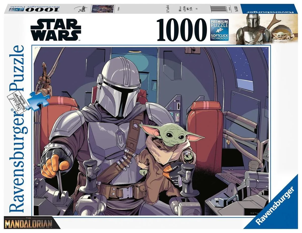 Ravensburger Disney Star Wars The Mandalorian Legpuzzel 1000 Stuks