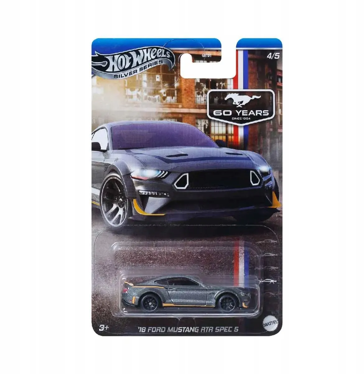 Hot Wheels 1:64 Ford Mustang RTR Spec 5