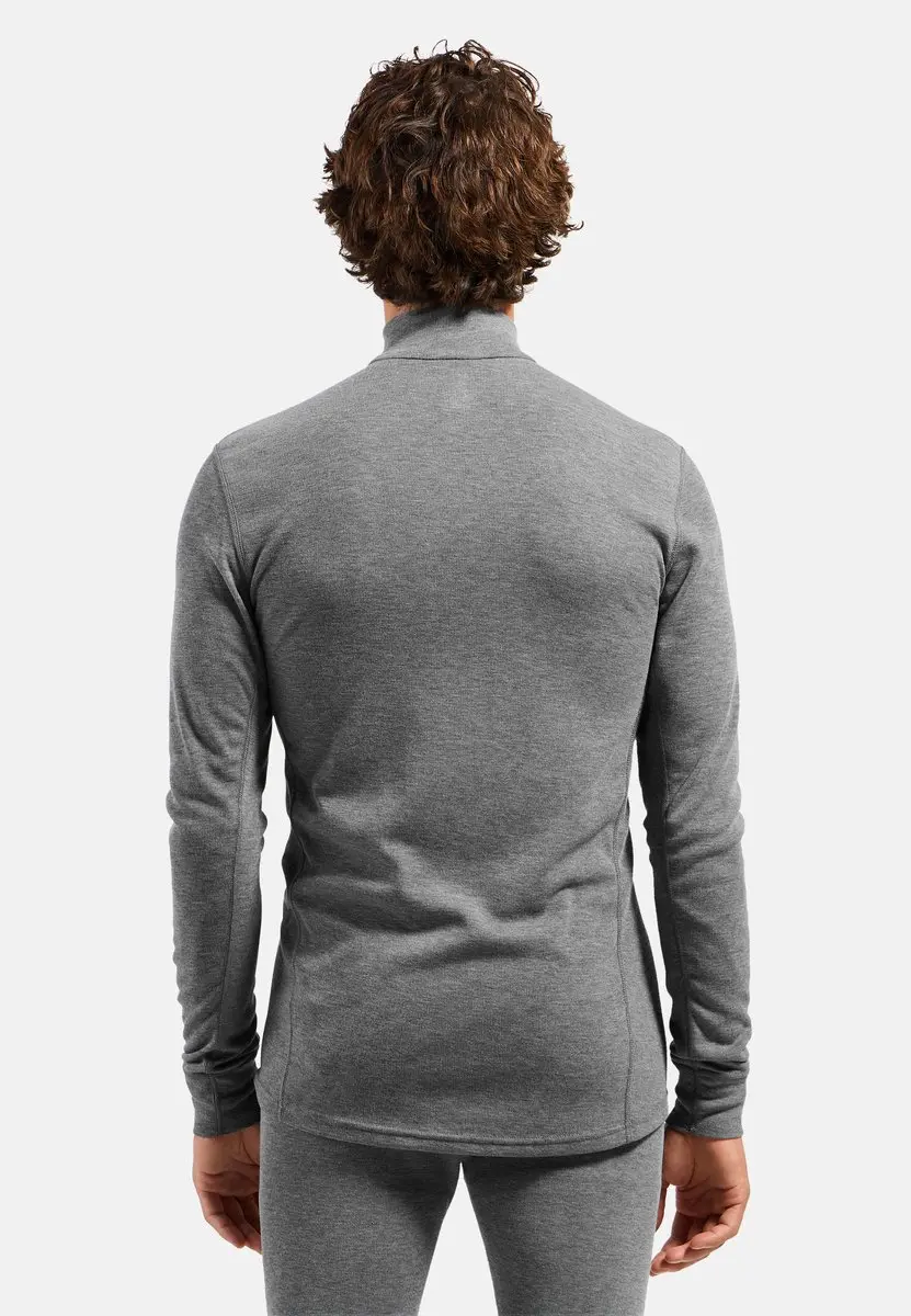 ODLO Active Warm Col 1/2 Zip Thermoshirt - Maat L - Grijs - afbeelding 6 van 6
