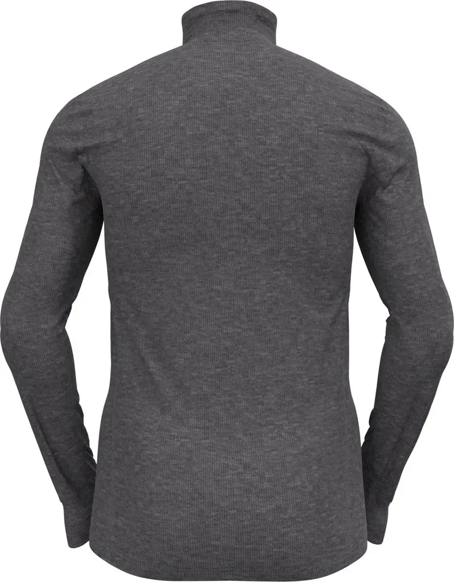 ODLO Active Warm Col 1/2 Zip Thermoshirt - Maat L - Grijs - afbeelding 2 van 6
