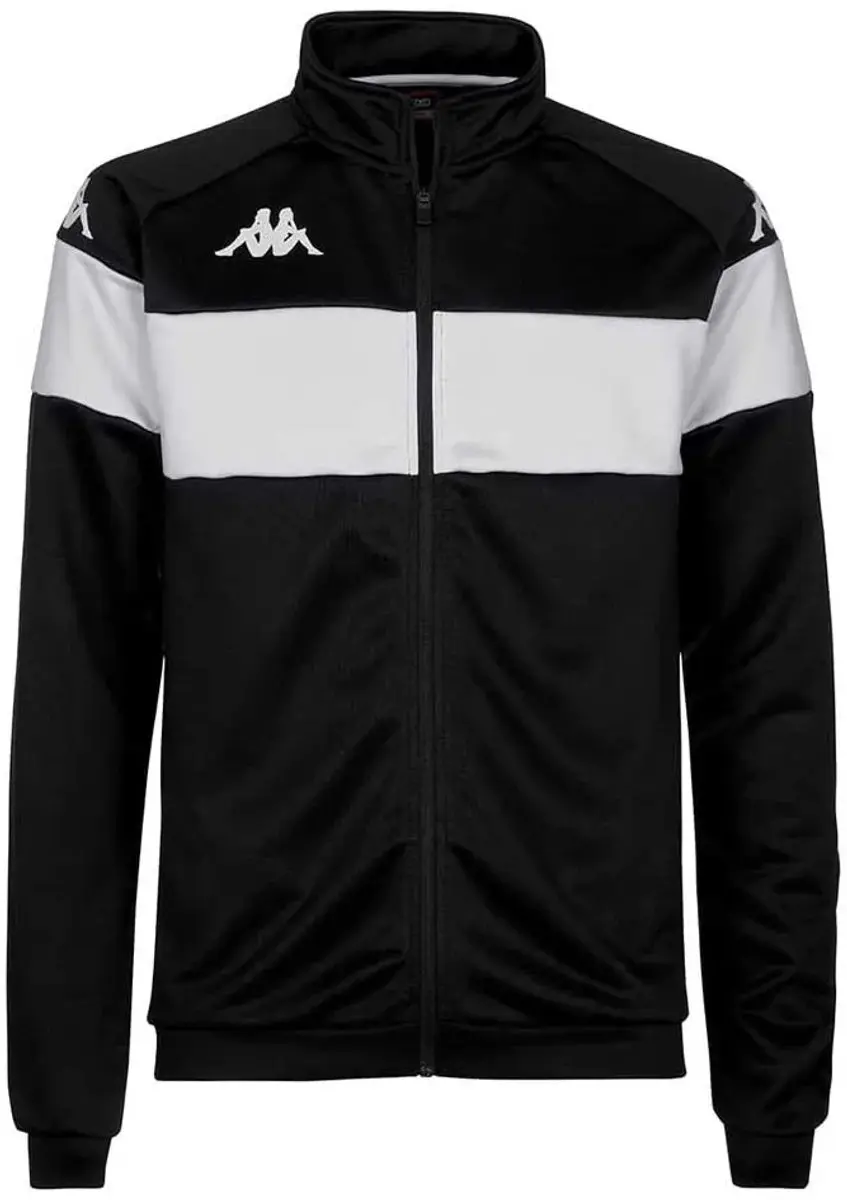 Kappa Dacone Sweatshirt Met Halve Rits Zwart S Man